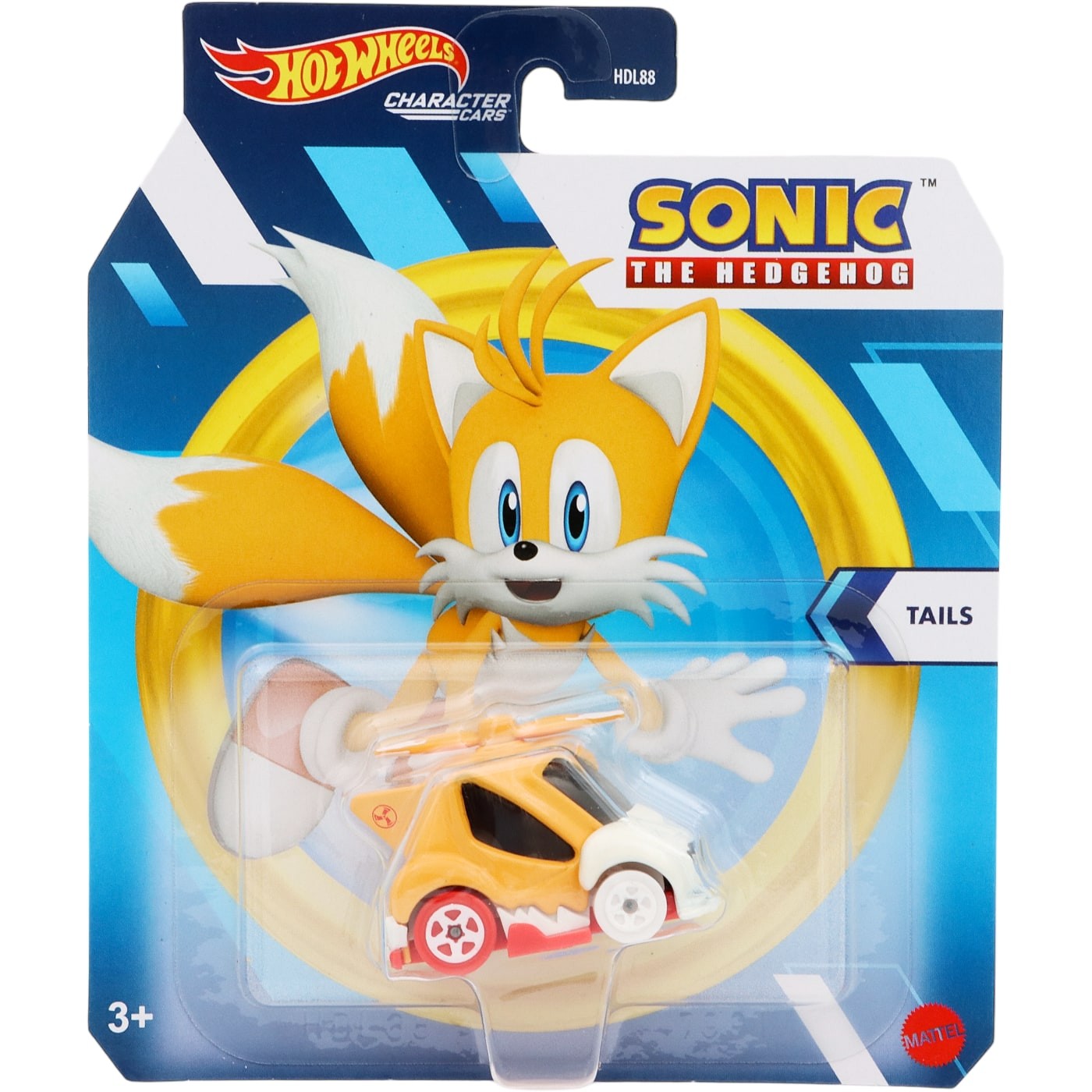 Läs mer om Tails - Sonic the Hedgehog - Character Cars - Hot Wheels