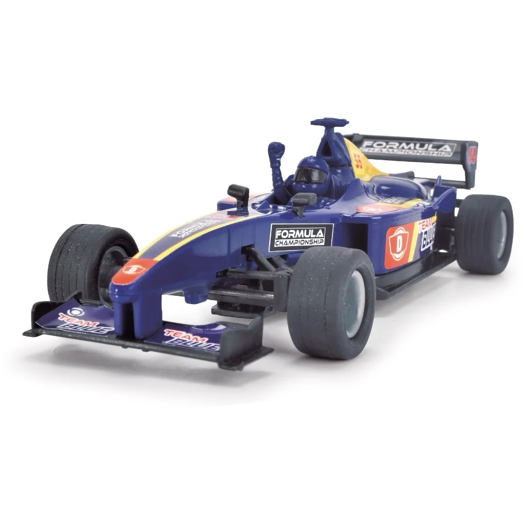 Formula Racer - Formel-1-bil med dragrep - Dickie Toys (Blå)