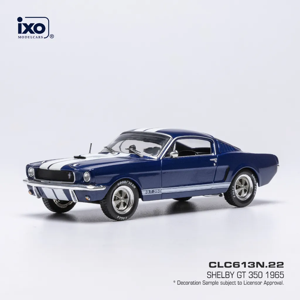 Shelby GT350 - 1965 - Blå - Ixo Models - 1:43