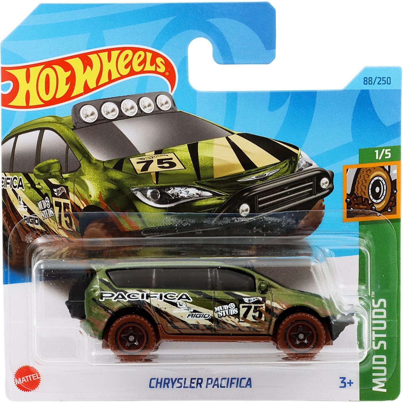 Chrysler Pacifica – Mud Studs – Grön – Hot Wheels