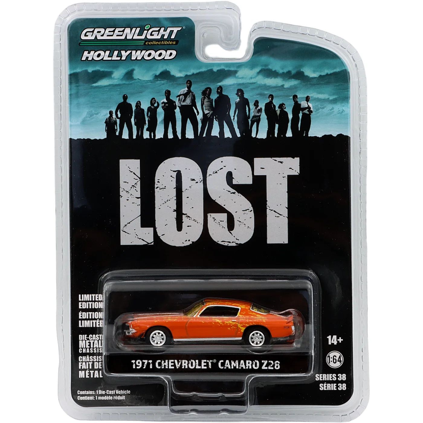 1971 Chevrolet Camaro Z28 – LOST – GreenLight – 1:64