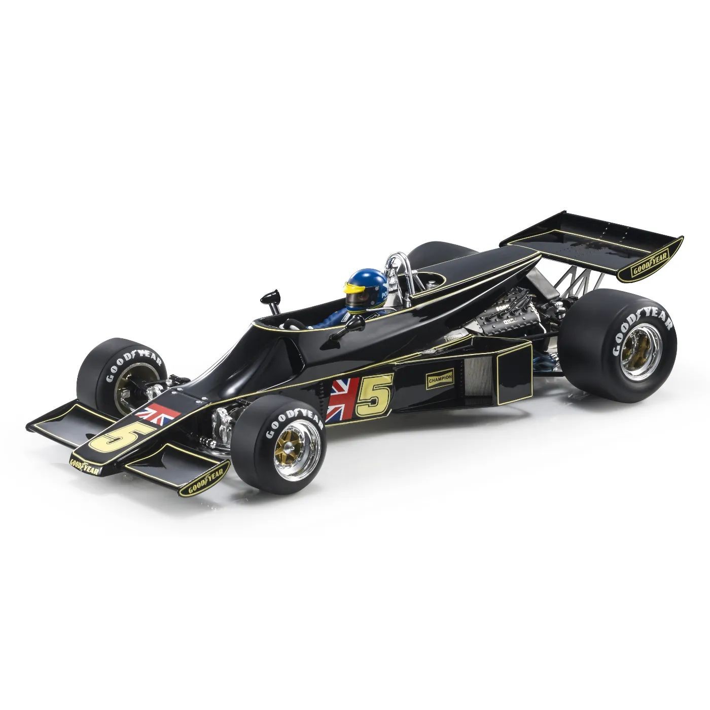 Läs mer om Lotus 77 - Ronnie Peterson - Svart - GP Replicas - 1:18