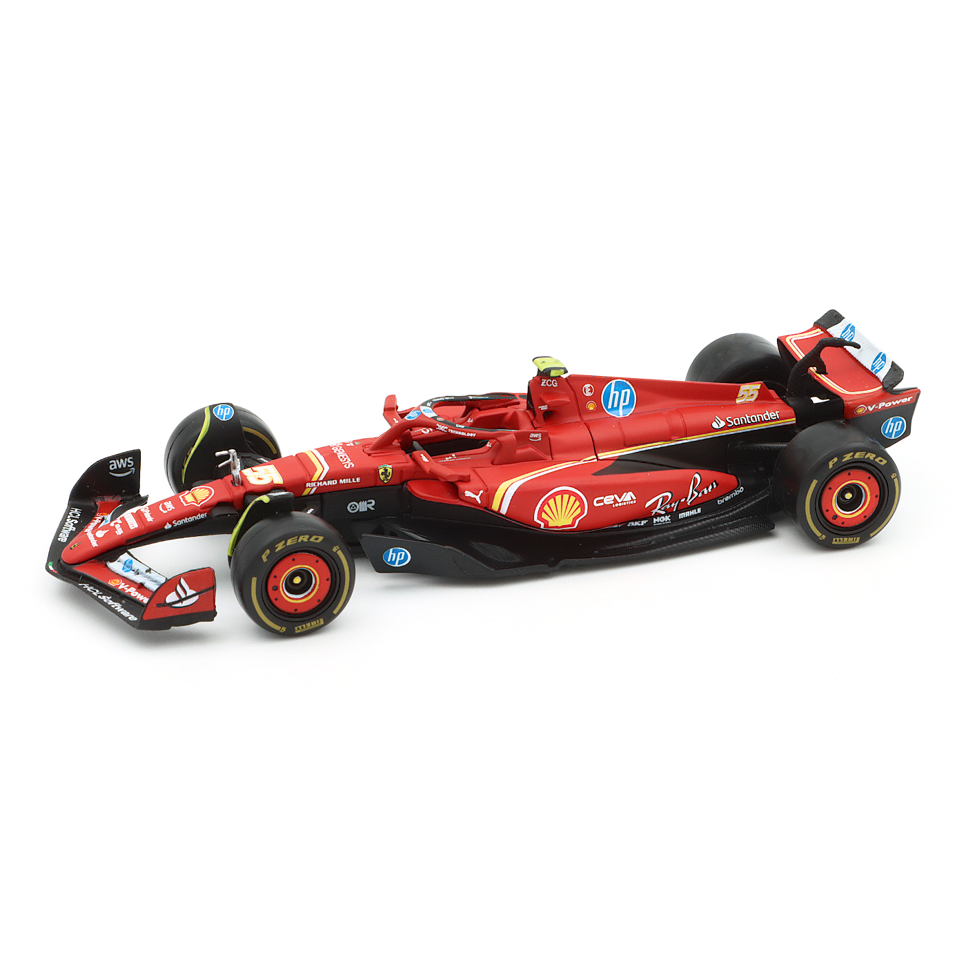 Ferrari SF-24 - 2024 - #55 Carlos Sainz - Bburago - 1:43