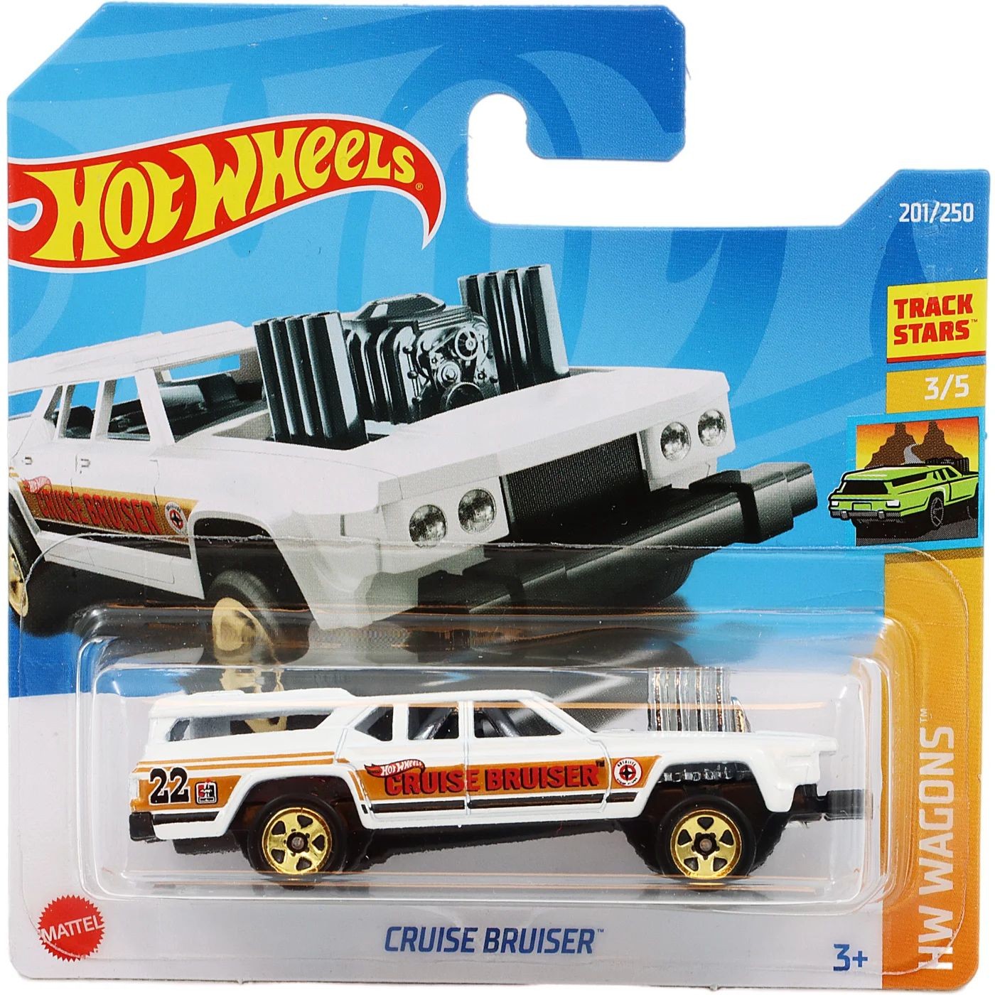 Cruise Bruiser – Vit – Hot Wheels