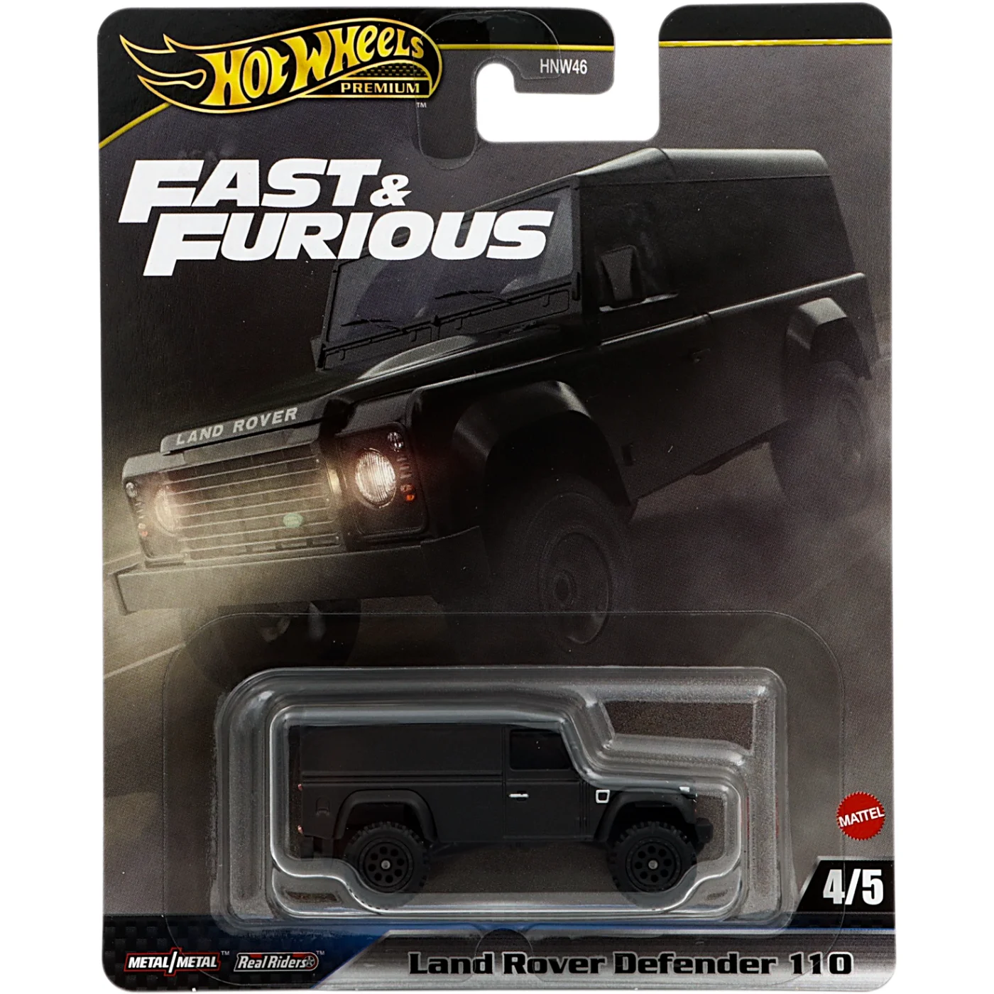 Land Rover Defender 110 - Mattsvart - Fast & Furious - HW