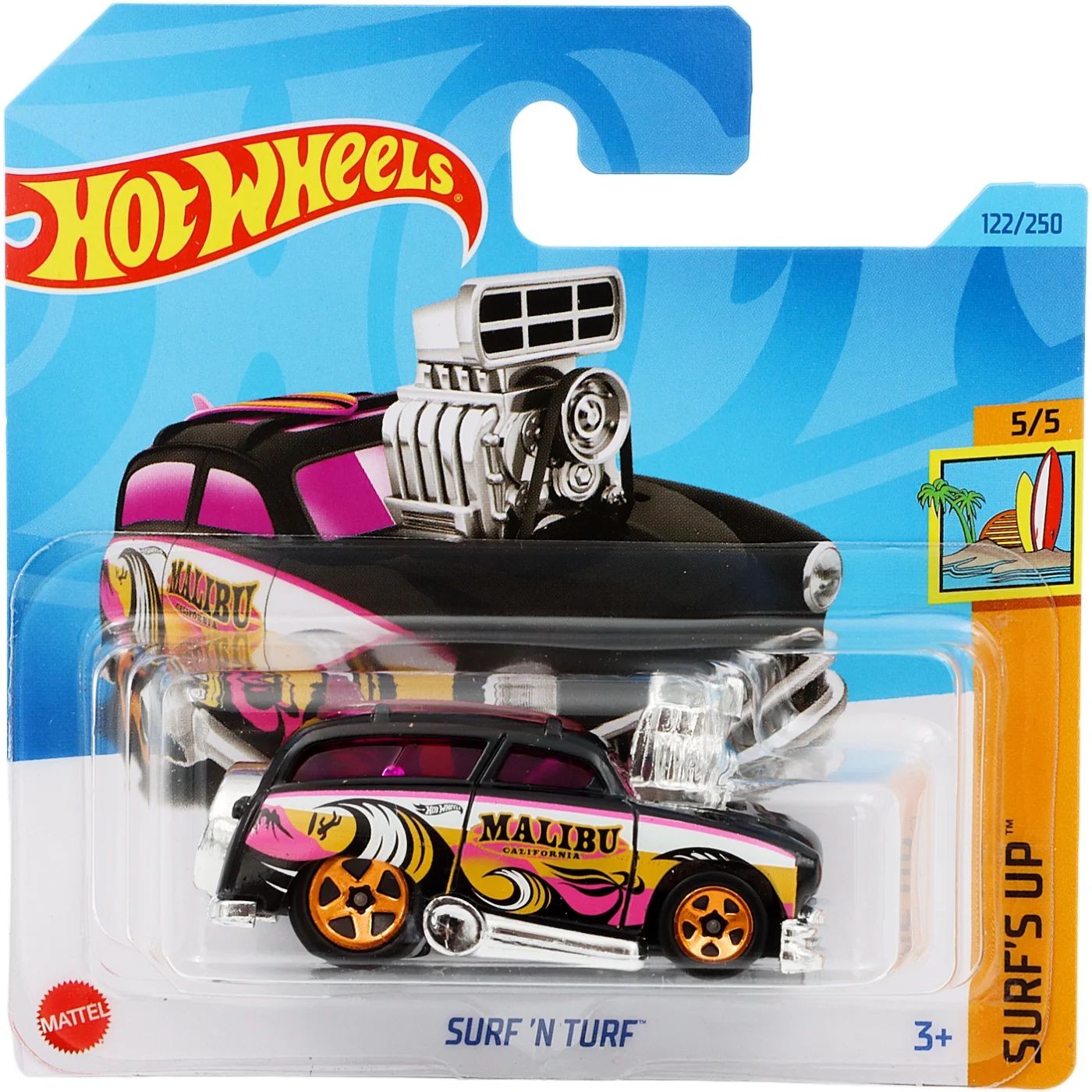 Läs mer om Surf n Turf - Surfs Up - Svart - Hot Wheels