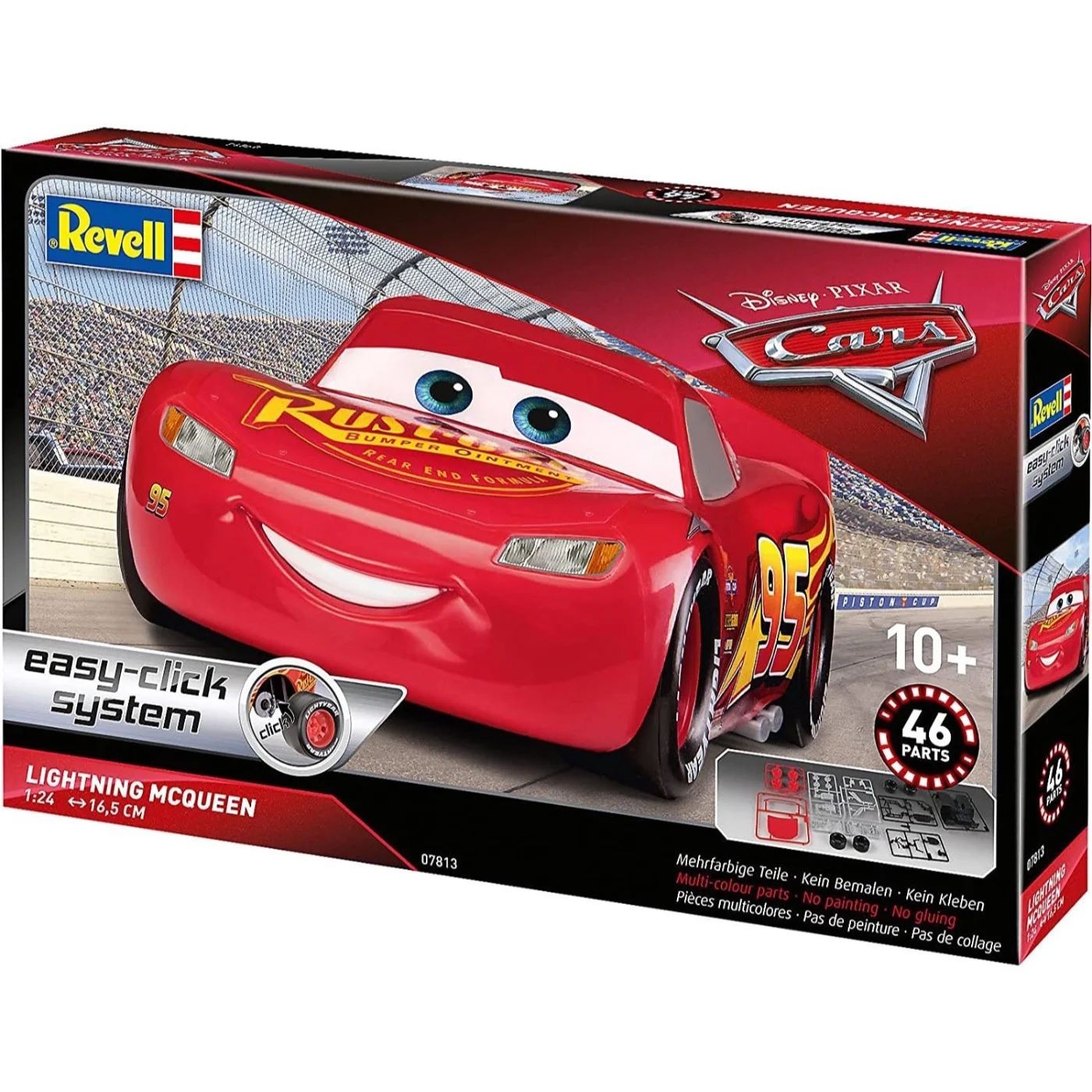 Läs mer om Lightning McQueen - Byggmodell - 07813 - Revell - 1:24