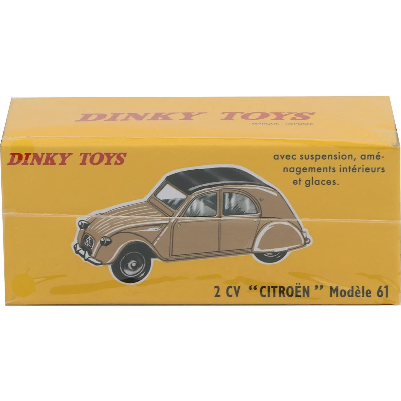 CitroÃ«n 2CV – Beige – 558 – Dinky Toys – 1:43