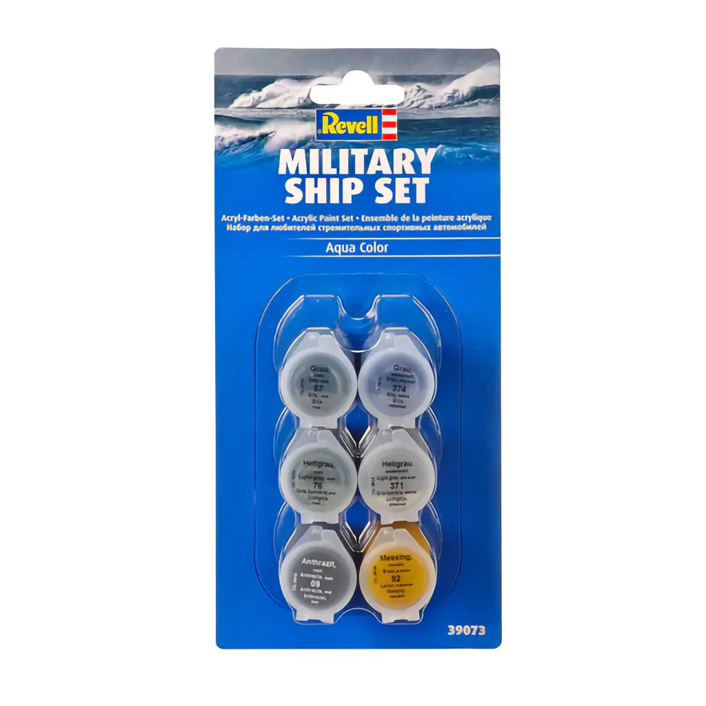 Military Ship Set - 6 färger - 39073 - Revell
