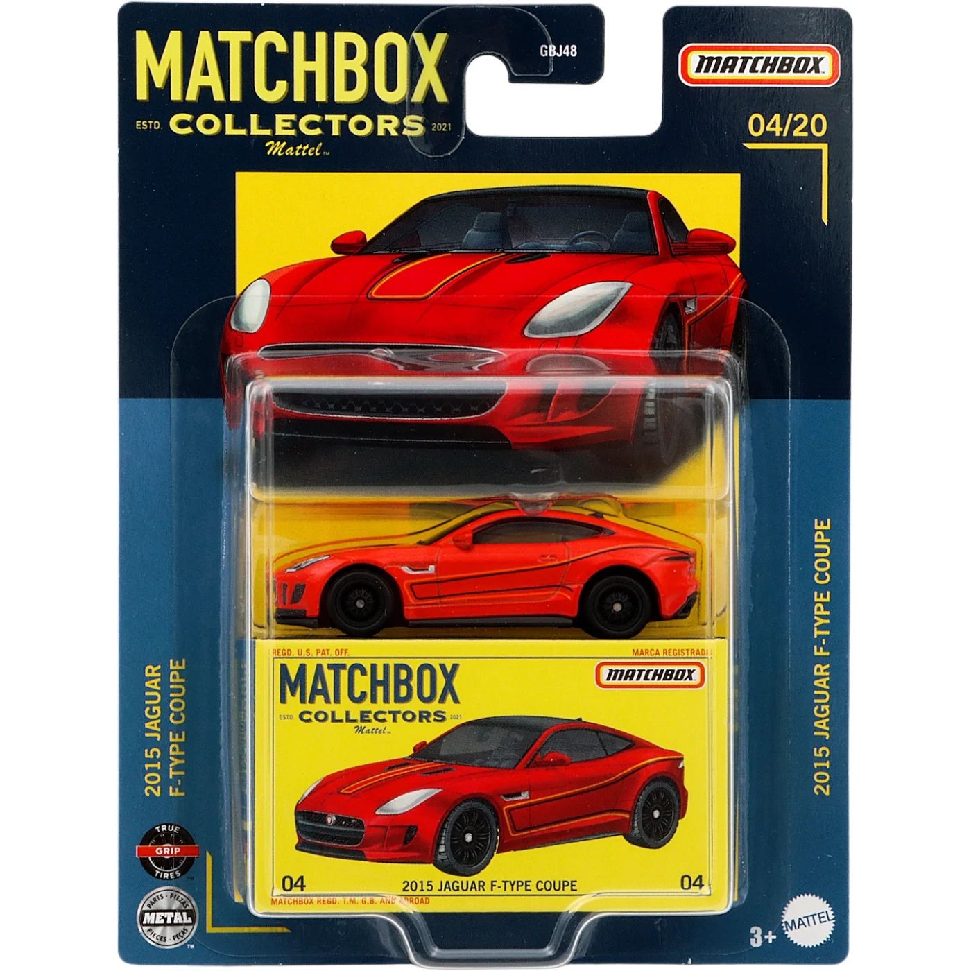 2015 Jaguar F-Type Coupe – Röd – Collectors – Matchbox