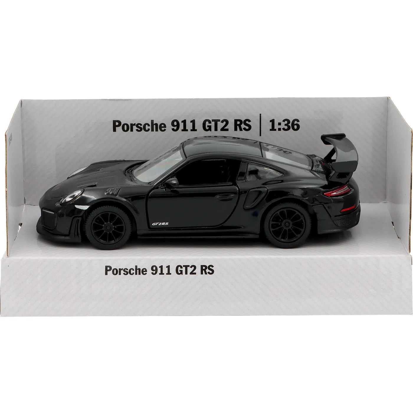 Porsche 911 GT2 RS – Svart – Kinsmart – 1:36