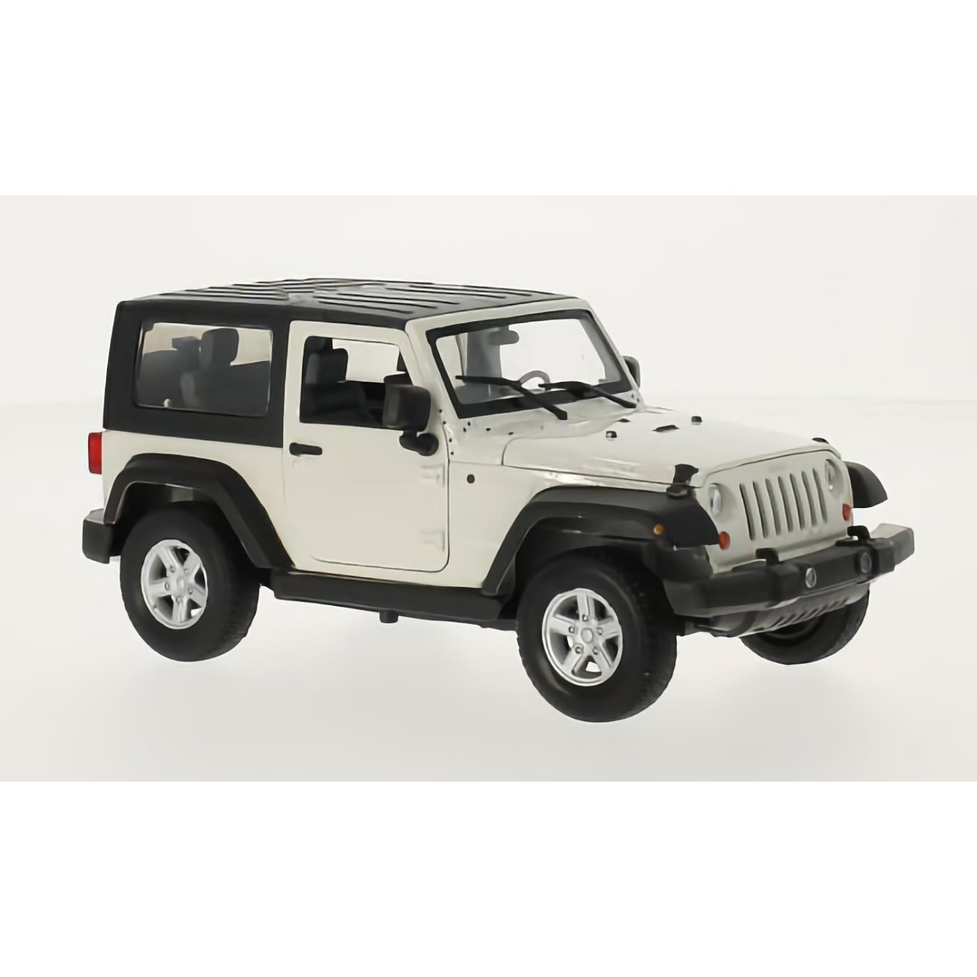 Jeep Wrangler Rubicon – Vit – Hardtop – 1:24 – Welly