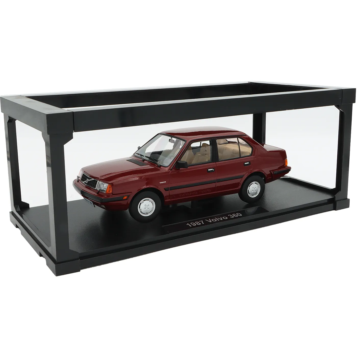 1987 Volvo 360 GLT – Mörkröd – Triple9 Collection – 1:18