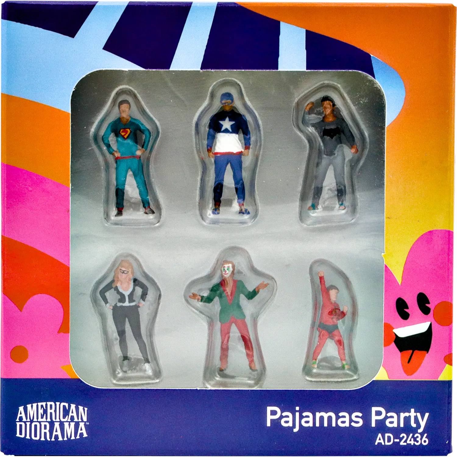 Figurer - Pajamas Party - American Diorama - 1:64