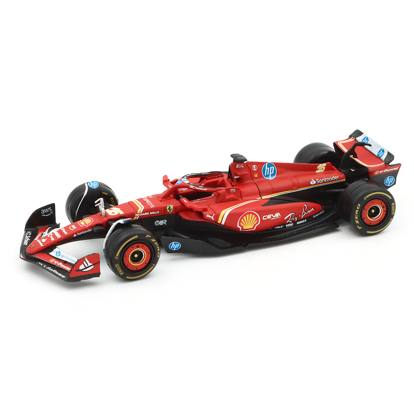 Ferrari SF-24 - 2024 - #16 Charles Leclerc - Bburago - 1:43