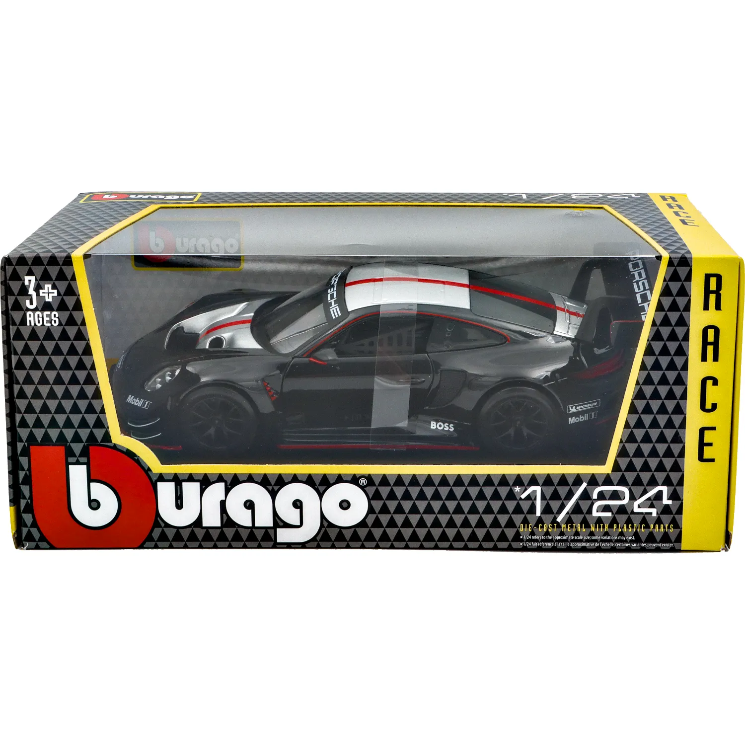 Porsche 911 (992) GT3 R - 2023 - Racing - Bburago - 1:24