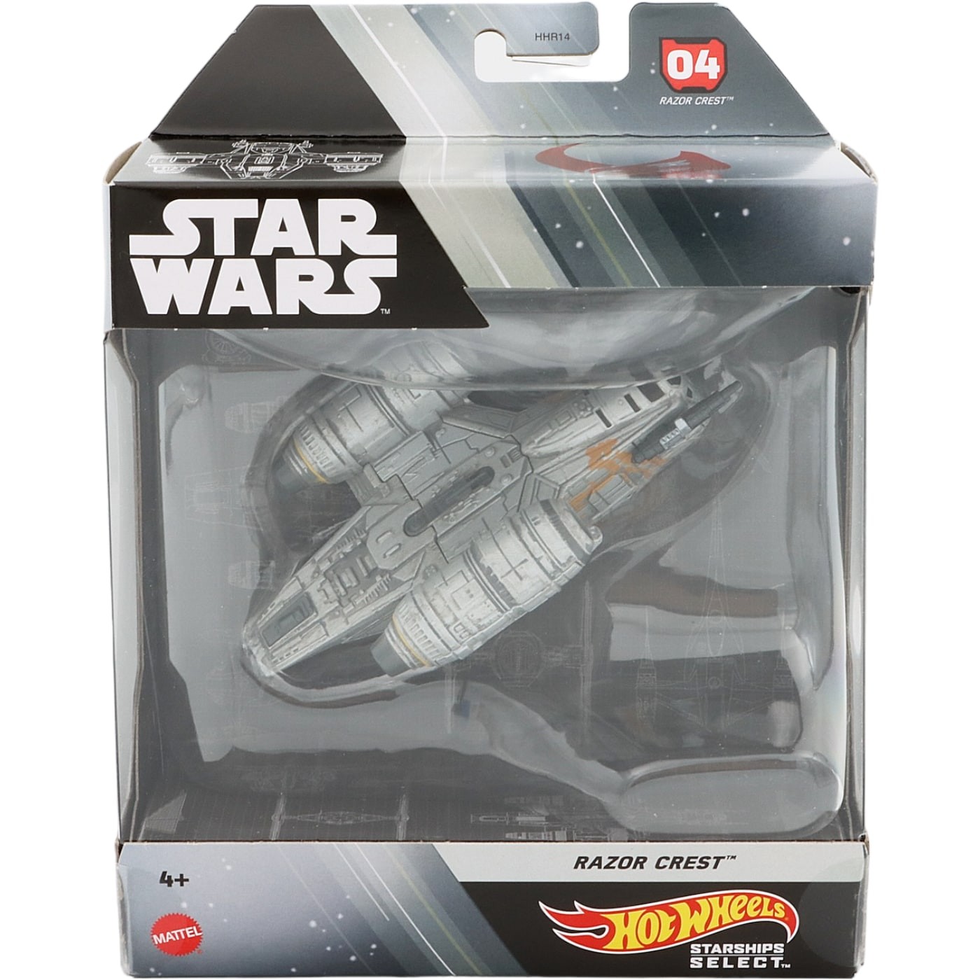 Läs mer om Razor Crest - Star Wars - Starships Select 04 - Hot Wheels