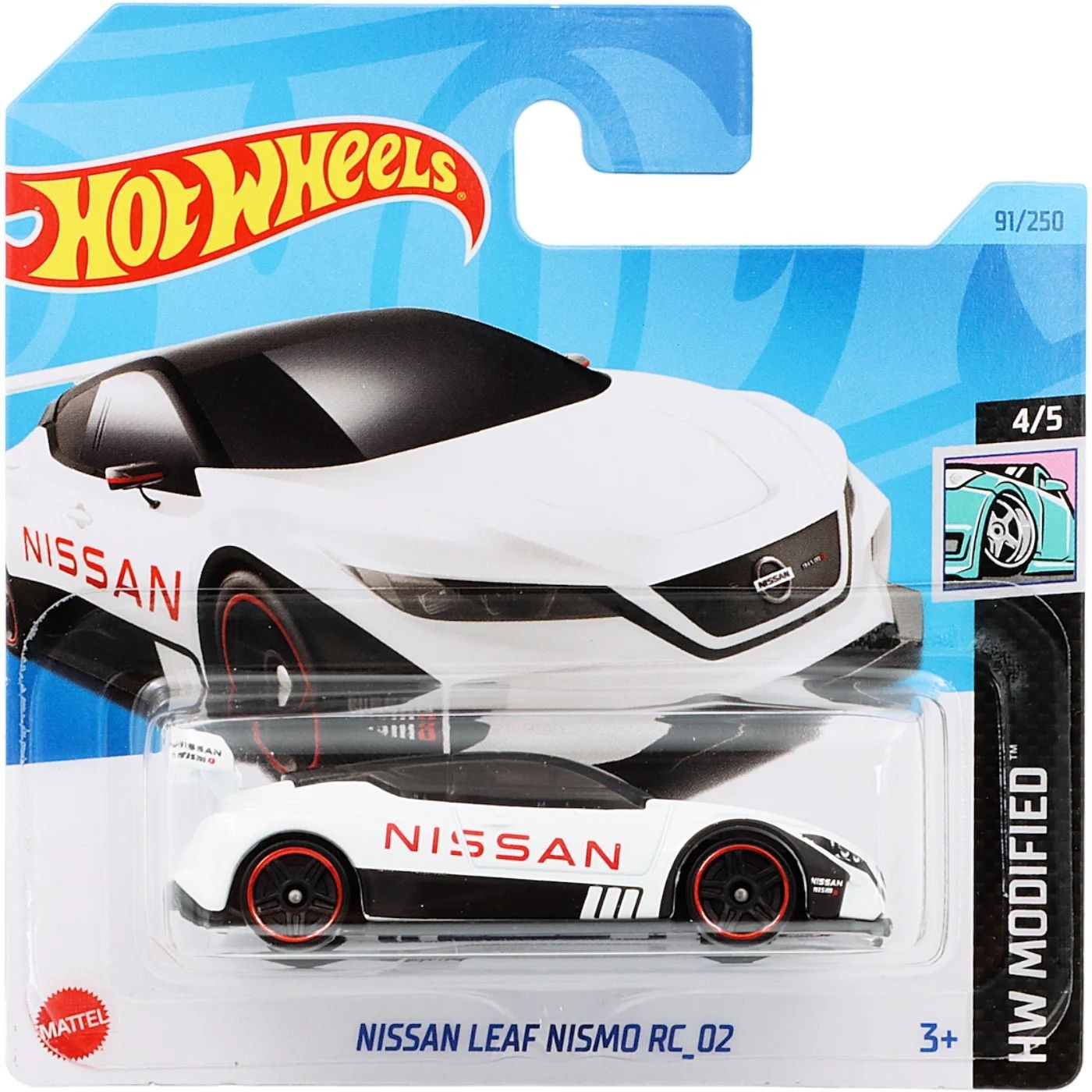 Läs mer om Nissan Leaf Nismo RC_02 - HW Modified - Vit - Hot Wheels