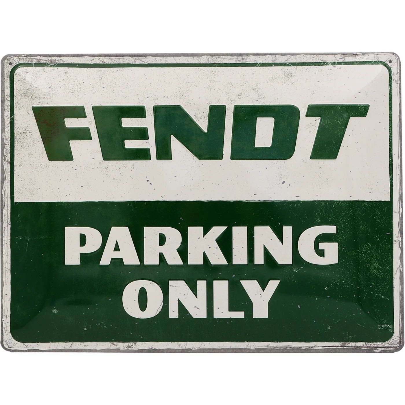 Fendt – Parking Only – Plåtskylt – 40×30 cm