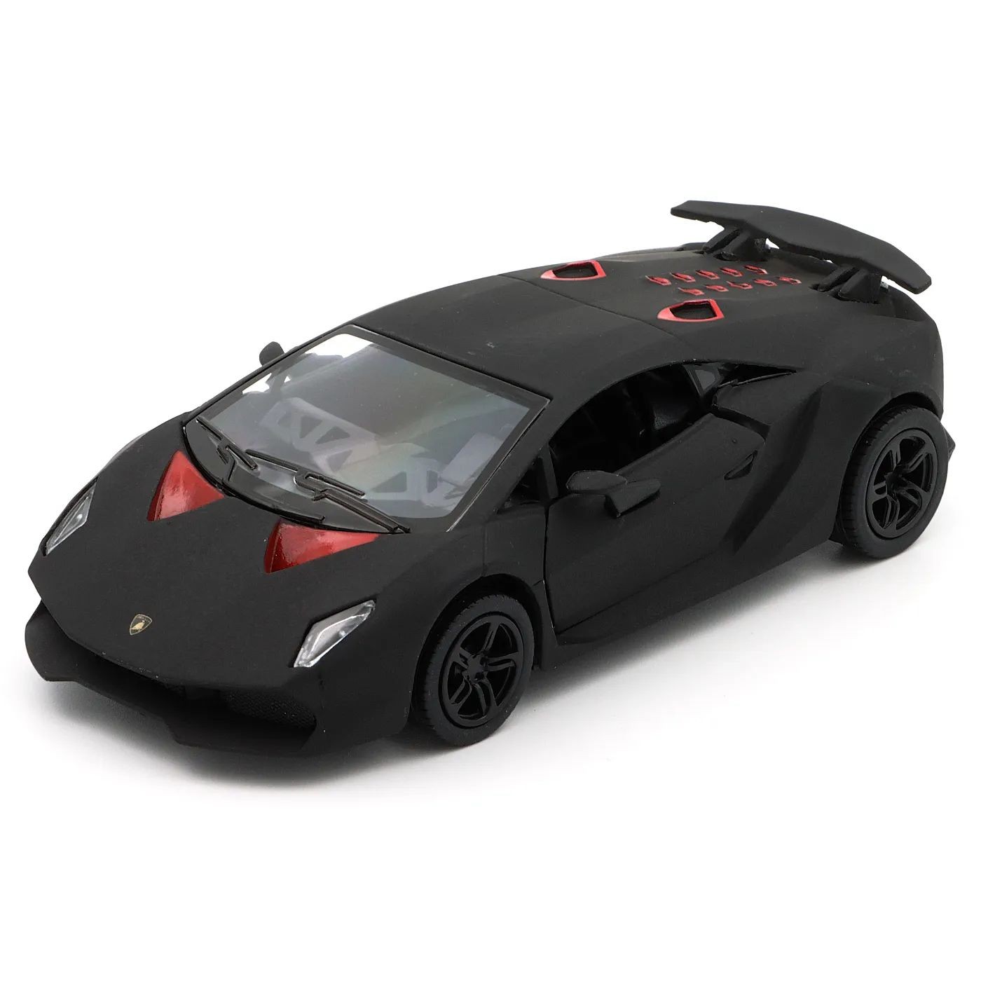 Läs mer om Lamborghini Sesto Elemento - Kinsmart - 1:38 - Svart