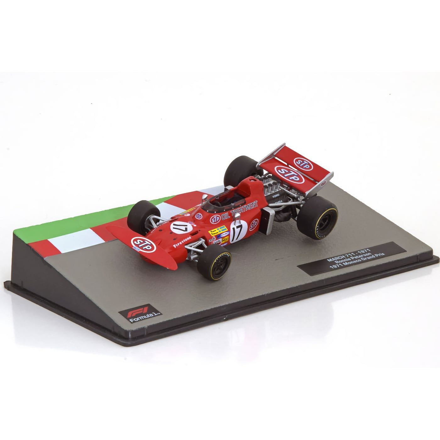 March 711 – 1971 Monaco GP – Ronnie Peterson – Altaya 1:43