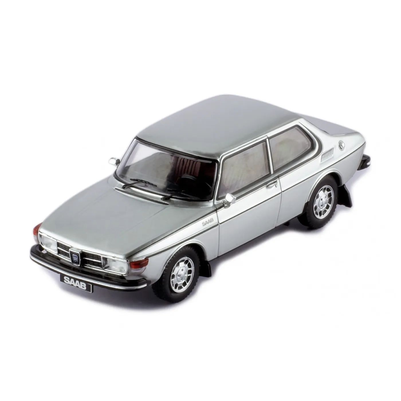 Saab 99 EMS – 1972 – Silver – Ixo Models – 1:43