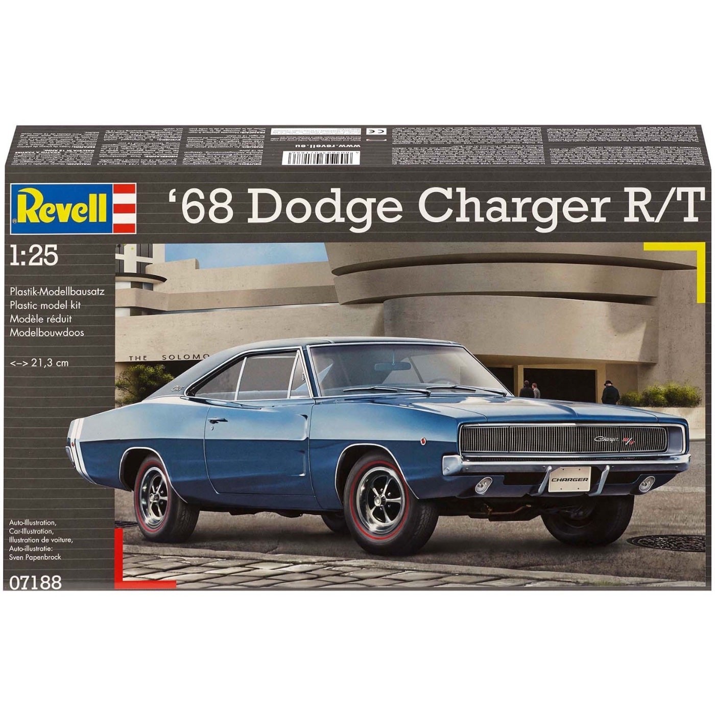 68 Dodge Charger R/T – 07188 – Revell – 1:24