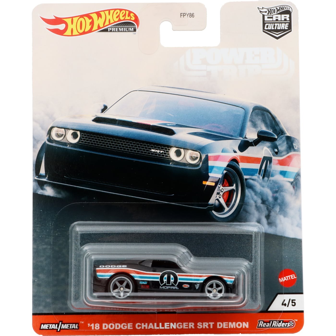 18 Dodge Challenger SRT Demon – Power Trip 4/5 – Hot Wheels