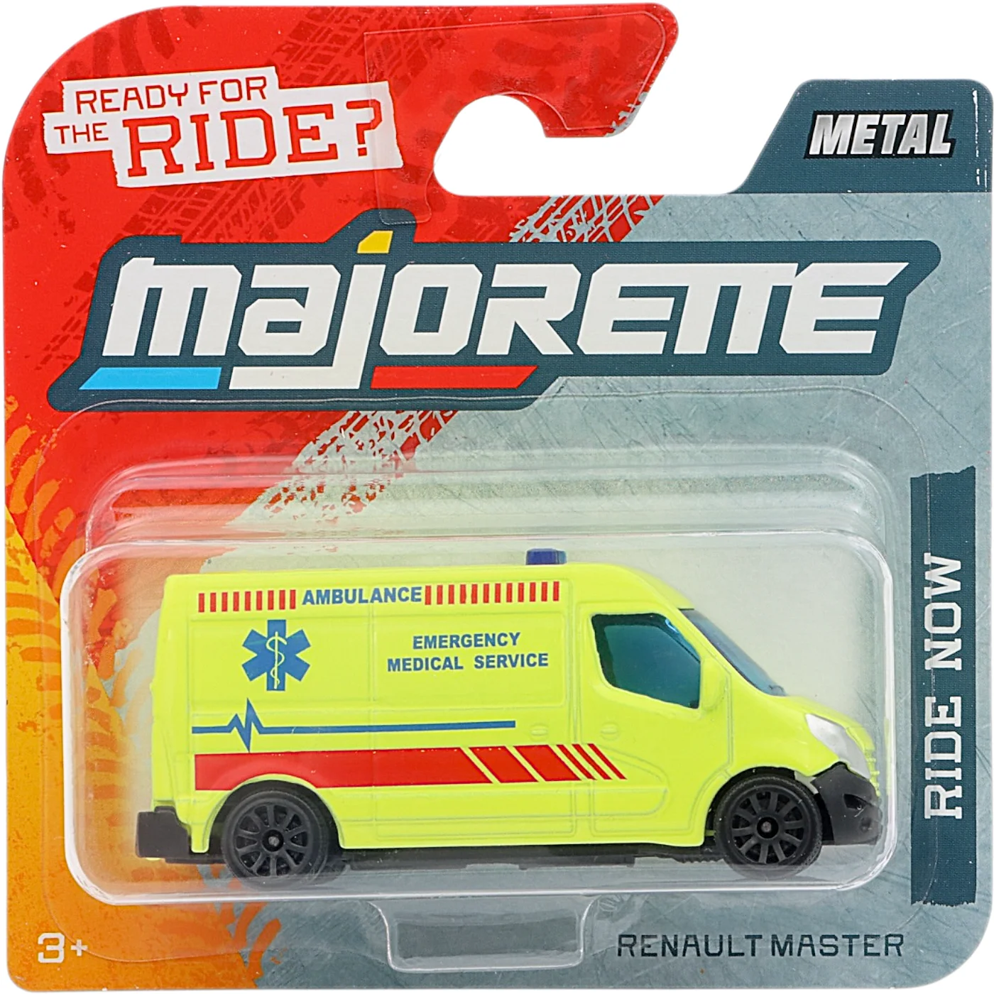 Renault Master - Ambulans - Gul - Street Cars - Majorette