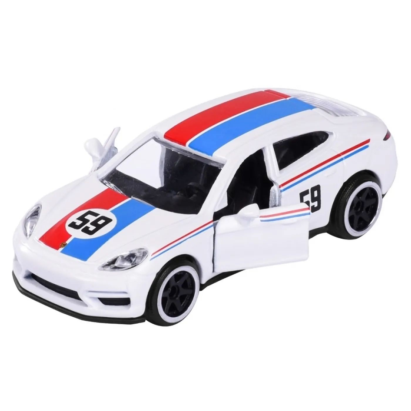 Läs mer om Porsche Panamera Turbo - Vit - Porsche Edition - Majorette