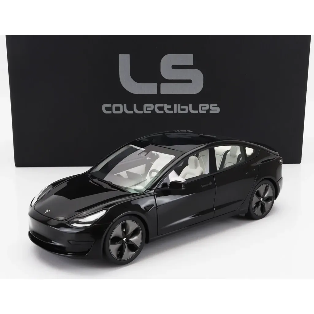 Läs mer om Tesla Model 3 - 2021 - Svart - LS Collectibles - 1:18