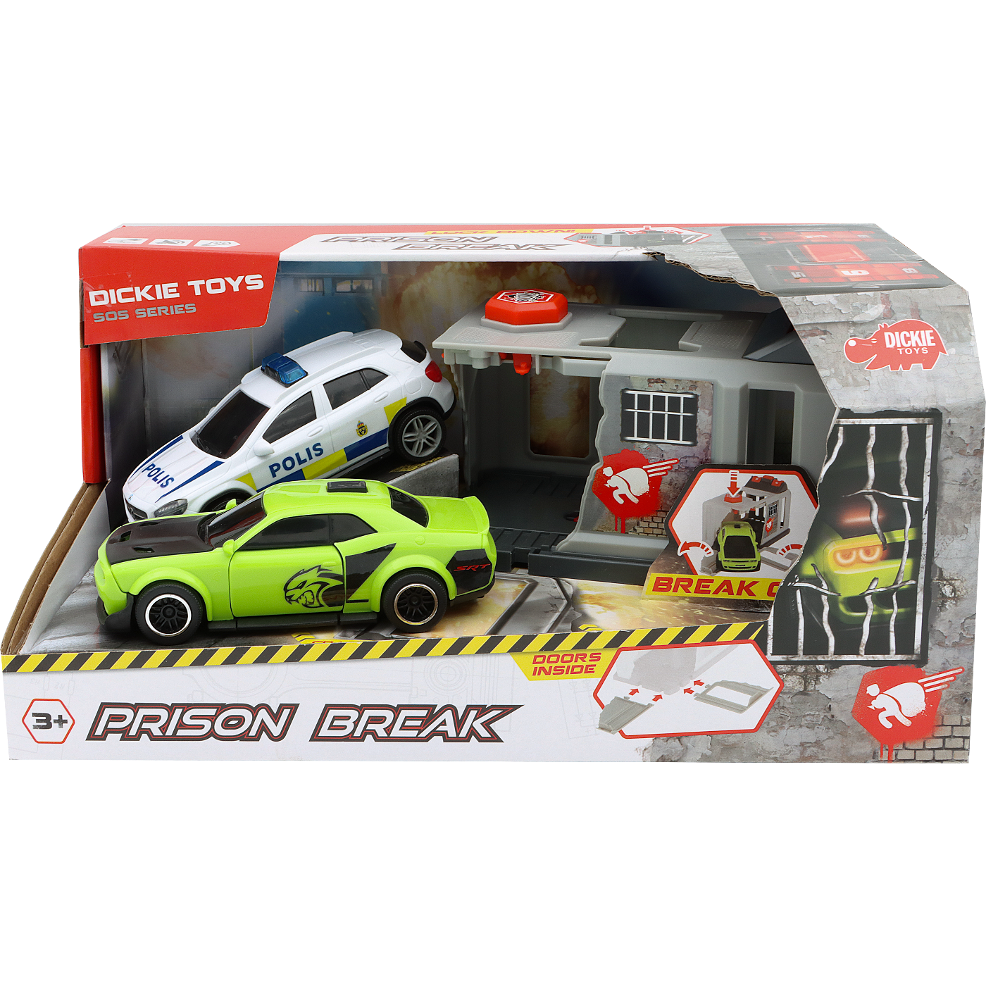 Polis och Dodge - Prison Break - Dickie Toys