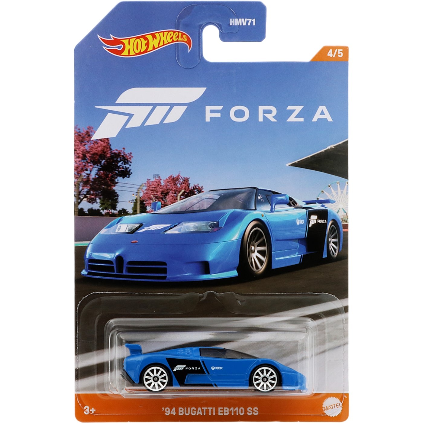 94 Bugatti EB110 SS – Blå – Forza – 4/5 – Hot Wheels