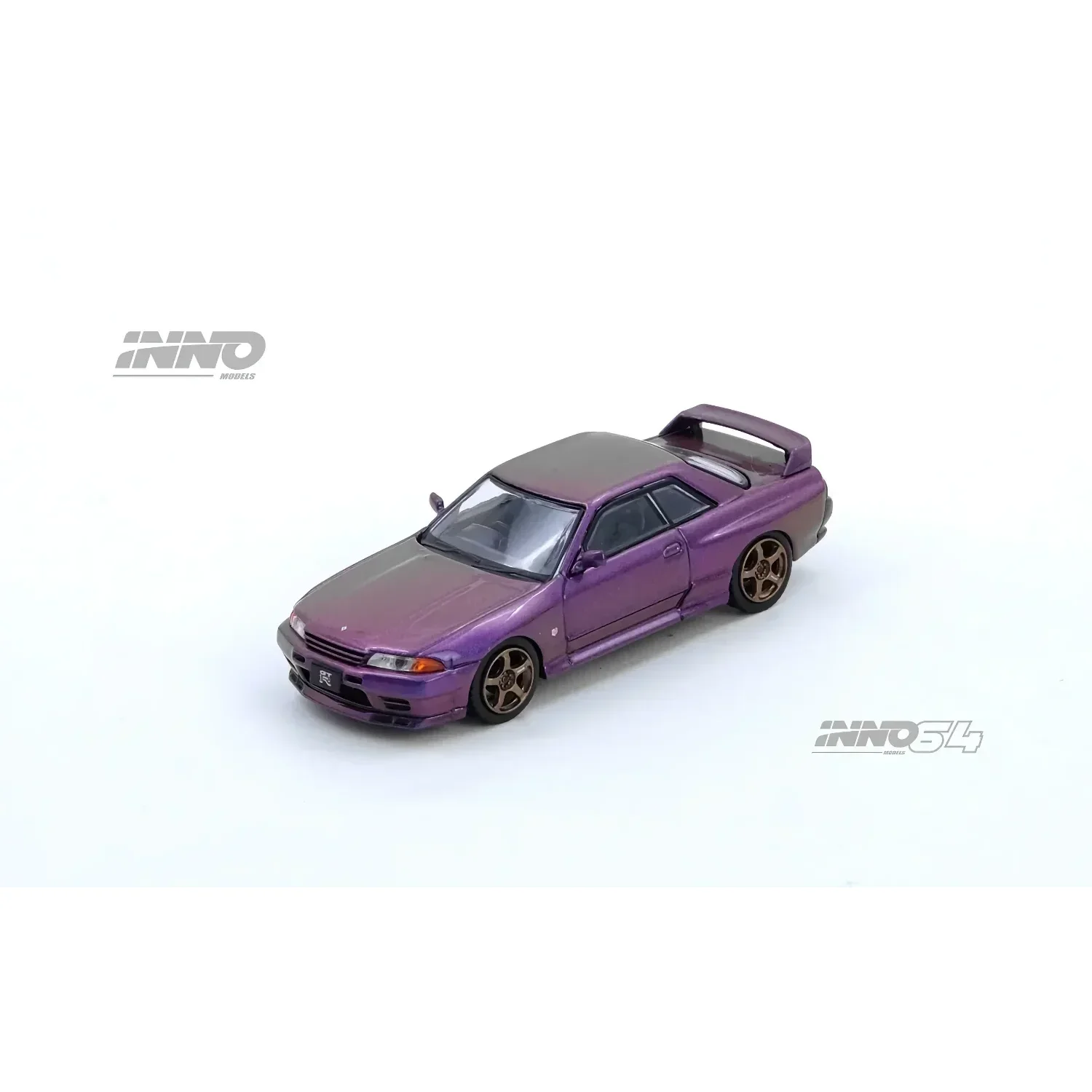 Nissan Skyline GT-R (R32) Australian Special Edition - Lila - Inno Models - 1:64
