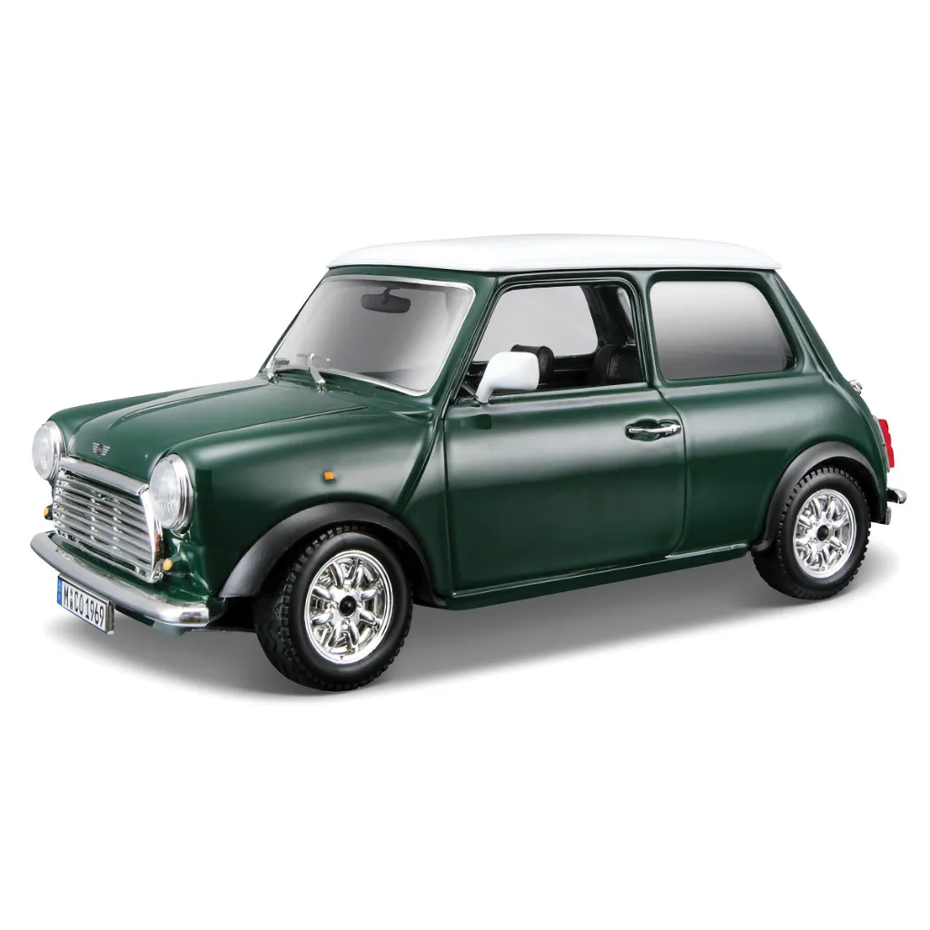 Mini Cooper – 1969 – Grön – Bburago – 1:24