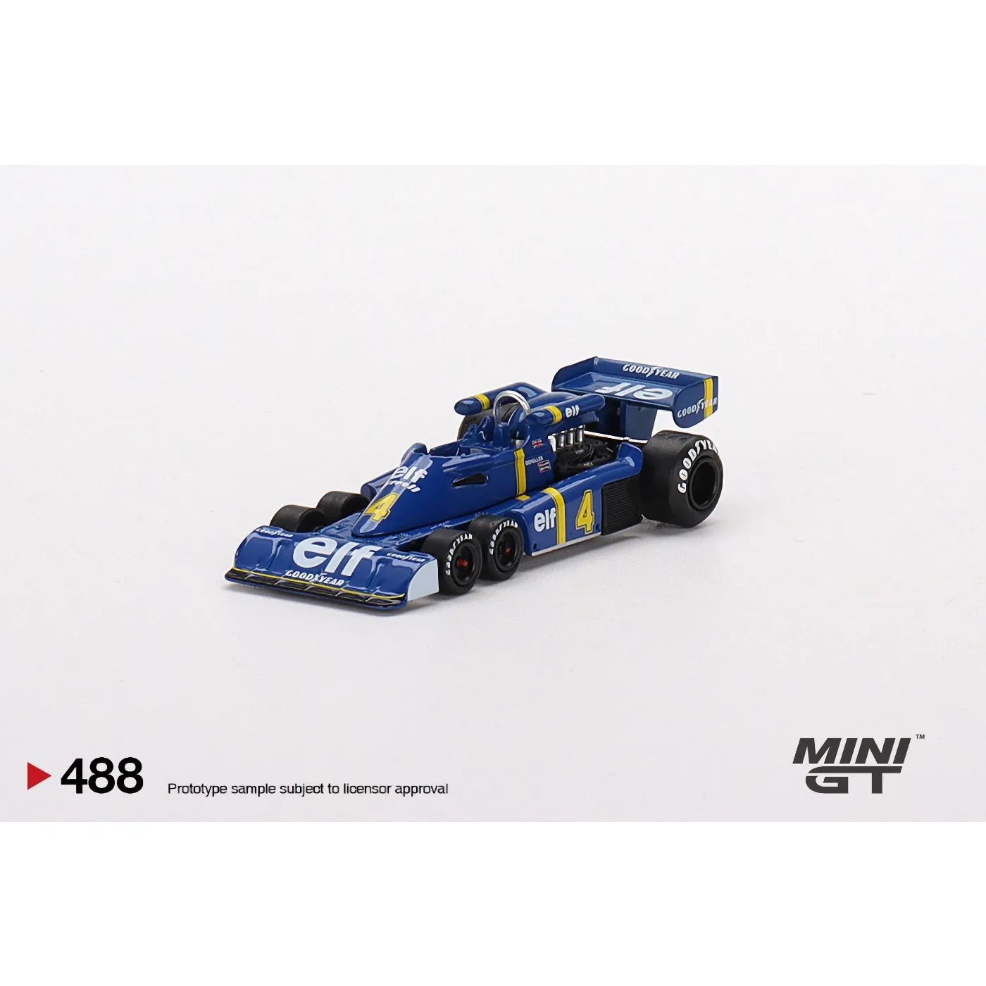 F1 – Tyrrell P34 #4 – 1976 Spanish GP – Mini GT – 1:64