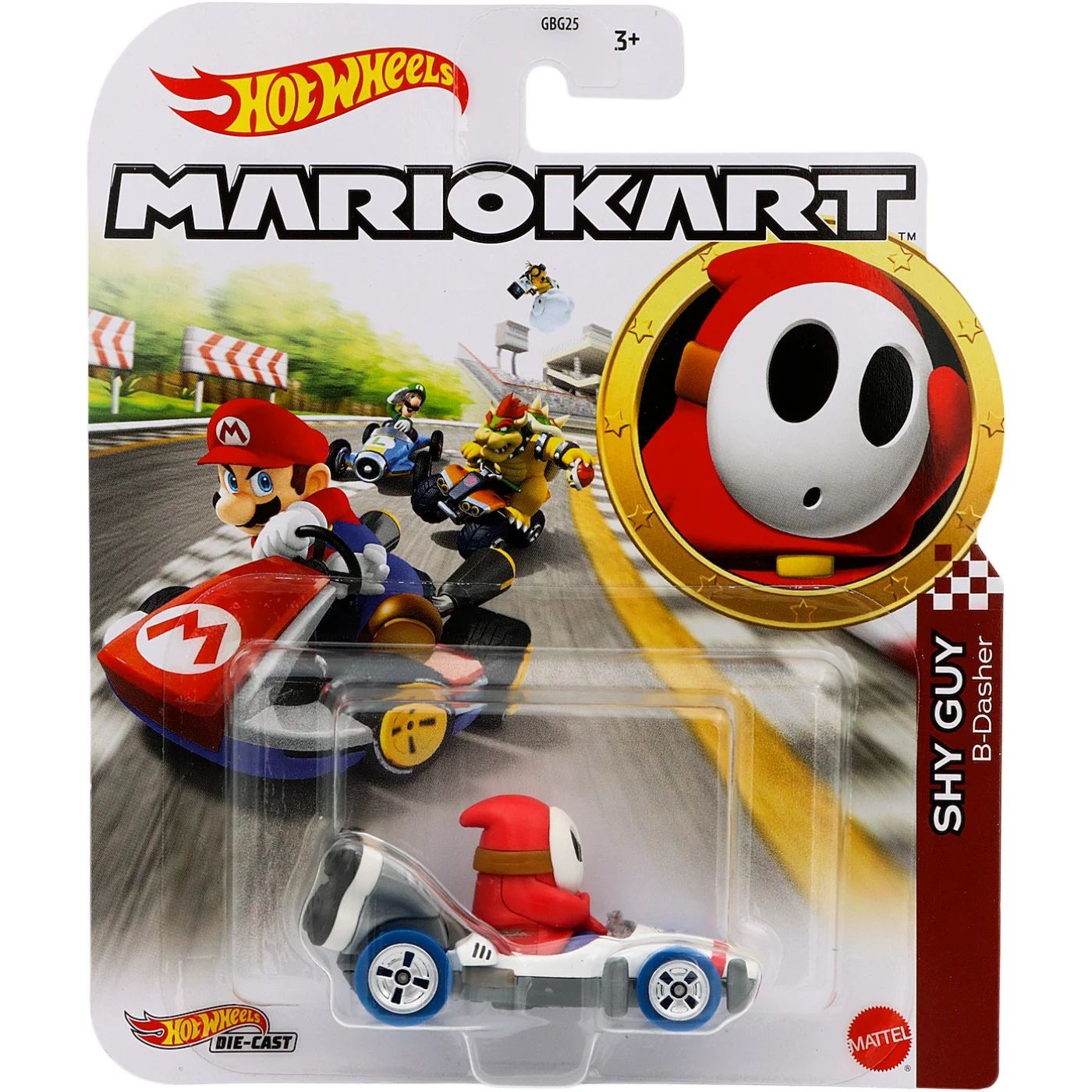 Läs mer om Shy Guy - B-Dasher - Mario Kart - Hot Wheels