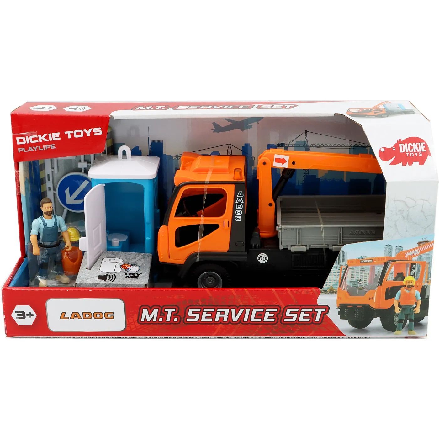 Läs mer om M.T. Service Set - Ladog - Dickie Toys