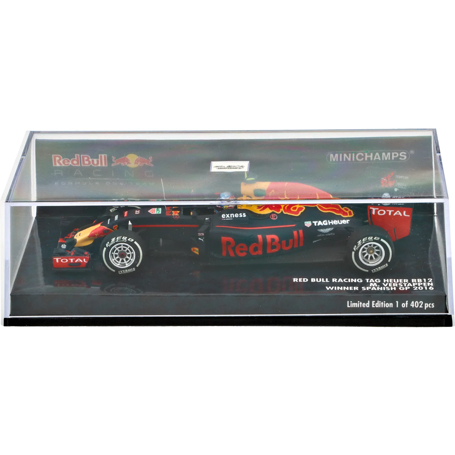 Red Bull RB12 - Max Verstappen - Spanish GP 2016 - Minichamps - 1:43