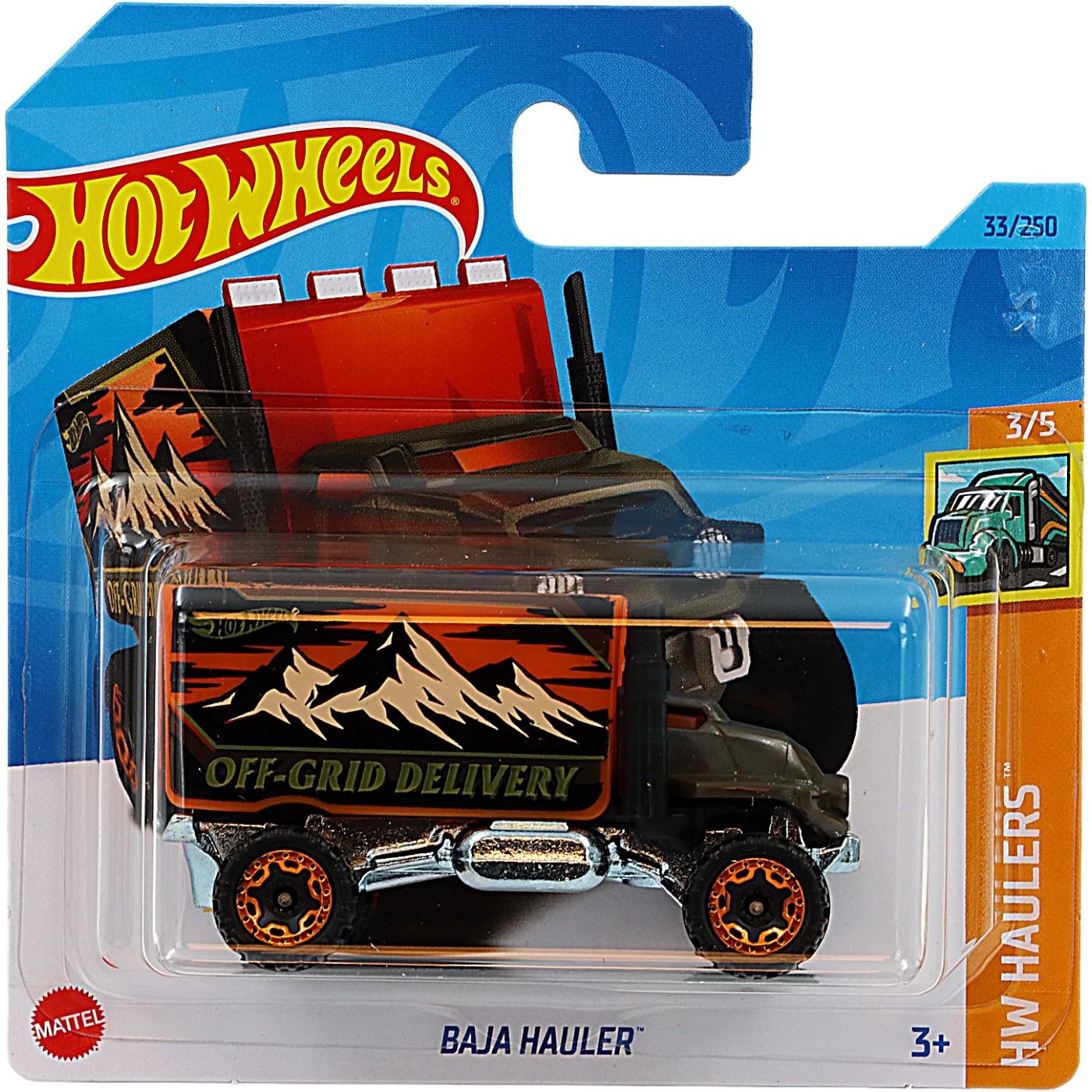 Baja Hauler – HW Haulers – Grön – Hot Wheels