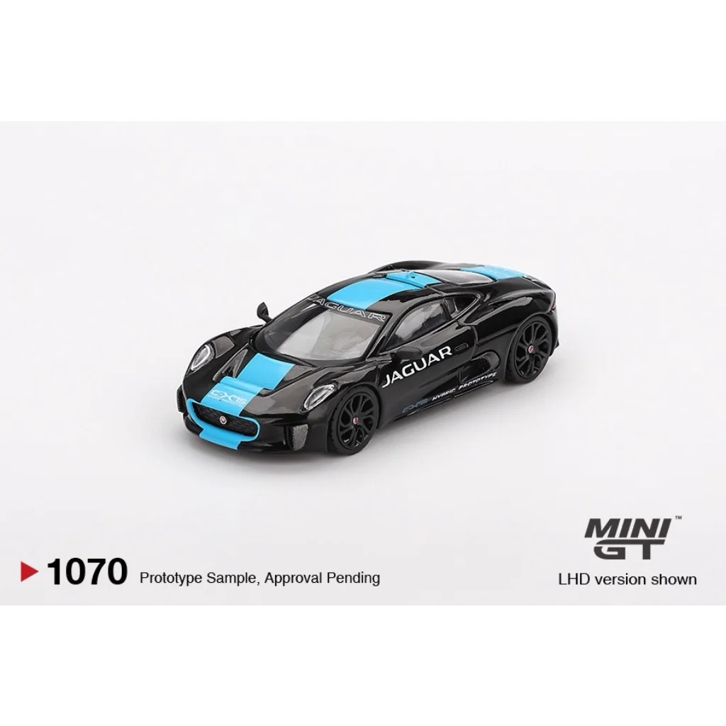 Jaguar C-X75 - Svart - 1070 - Mini GT