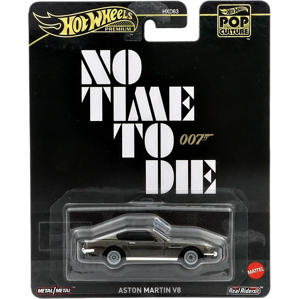 Aston Martin V8 – Grå – 007 – No Time To Die – Hot Wheels