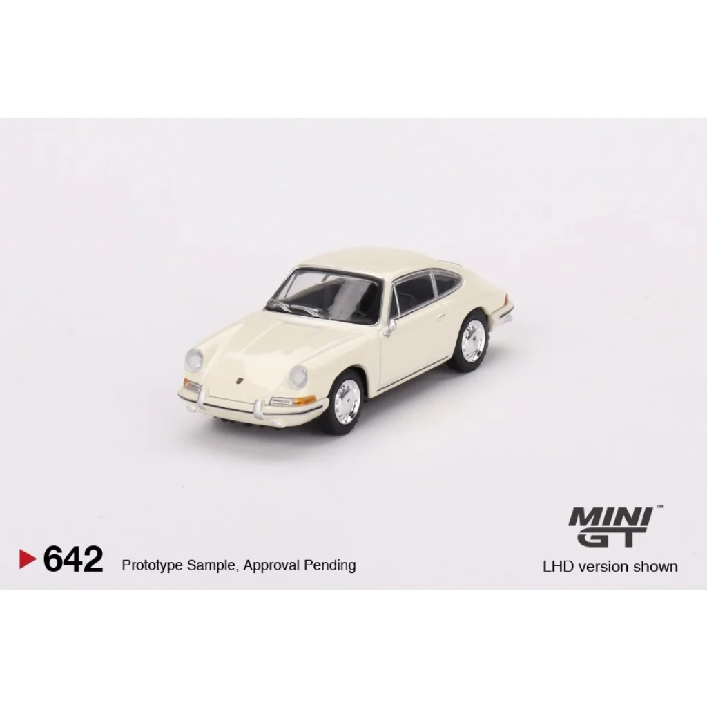 Läs mer om Porsche 901 1963 - Ivory / Benvit - 642 - Mini GT - 1:64