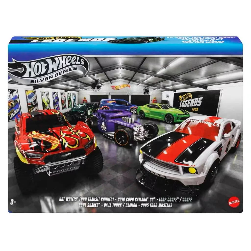 Legends Tour Themed Multipack - 6-pack - Hot Wheels