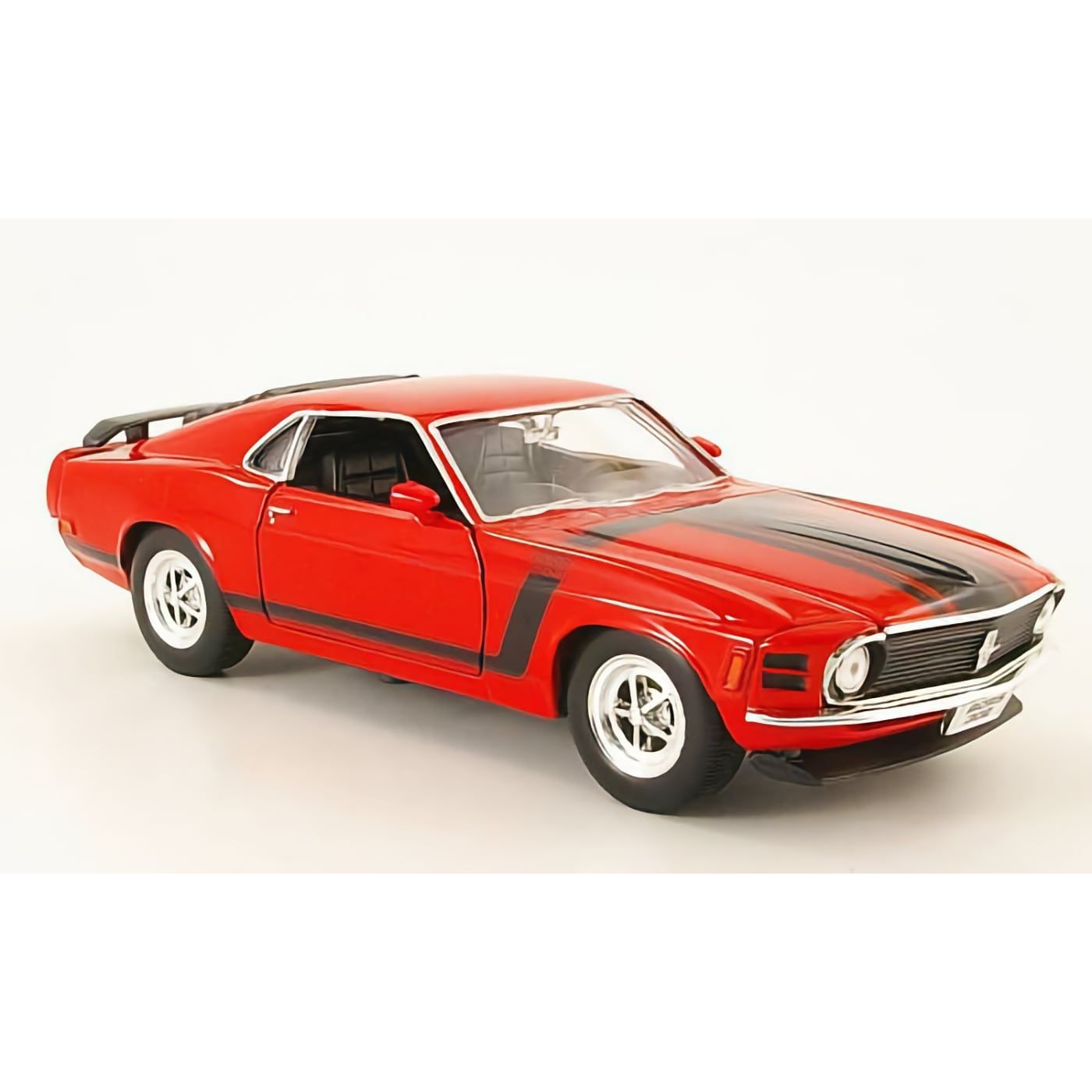 1970 Ford Mustang Boss 302 – Röd – 1:24 – Welly