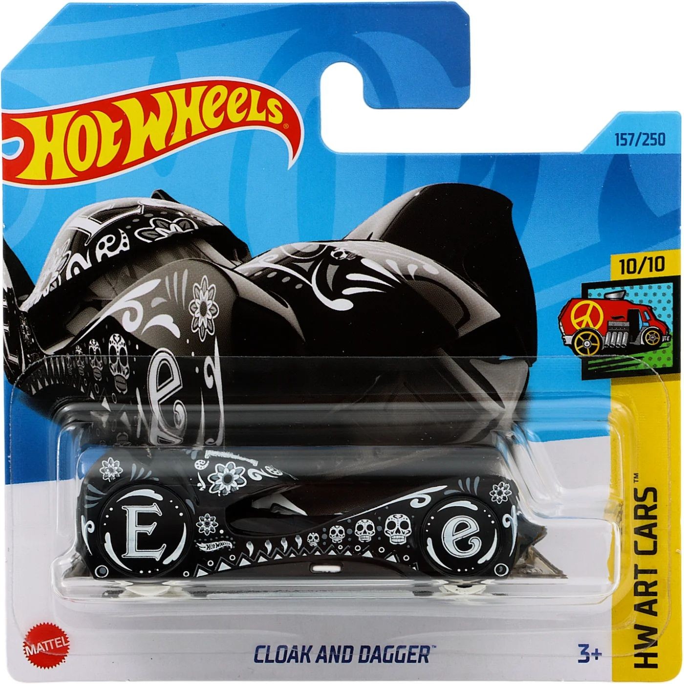 Cloak and Dagger – HW Art Cars – Svart – Hot Wheels