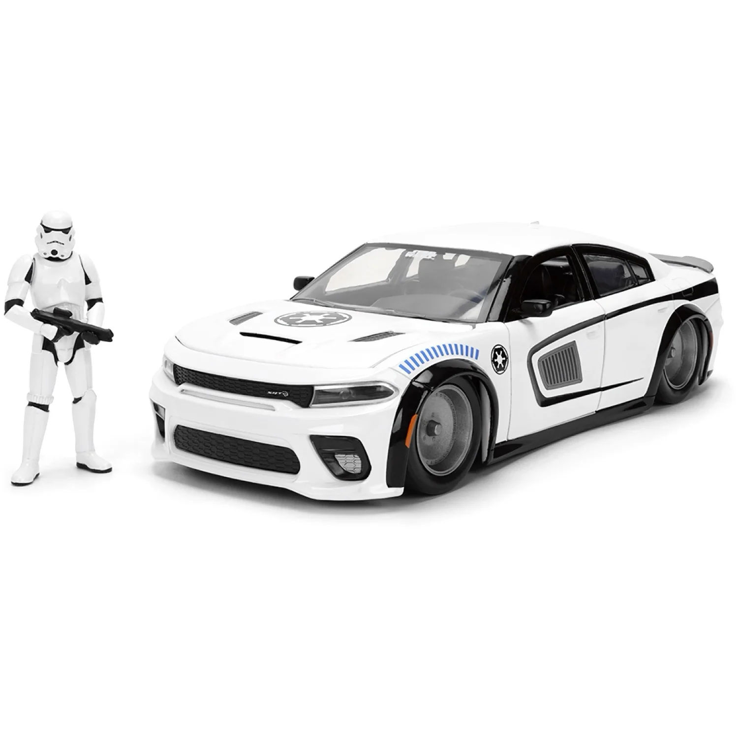 Stormtrooper & 2021 Dodge Charger SRT Hellcat - Star Wars - Jada Toys - 1:24