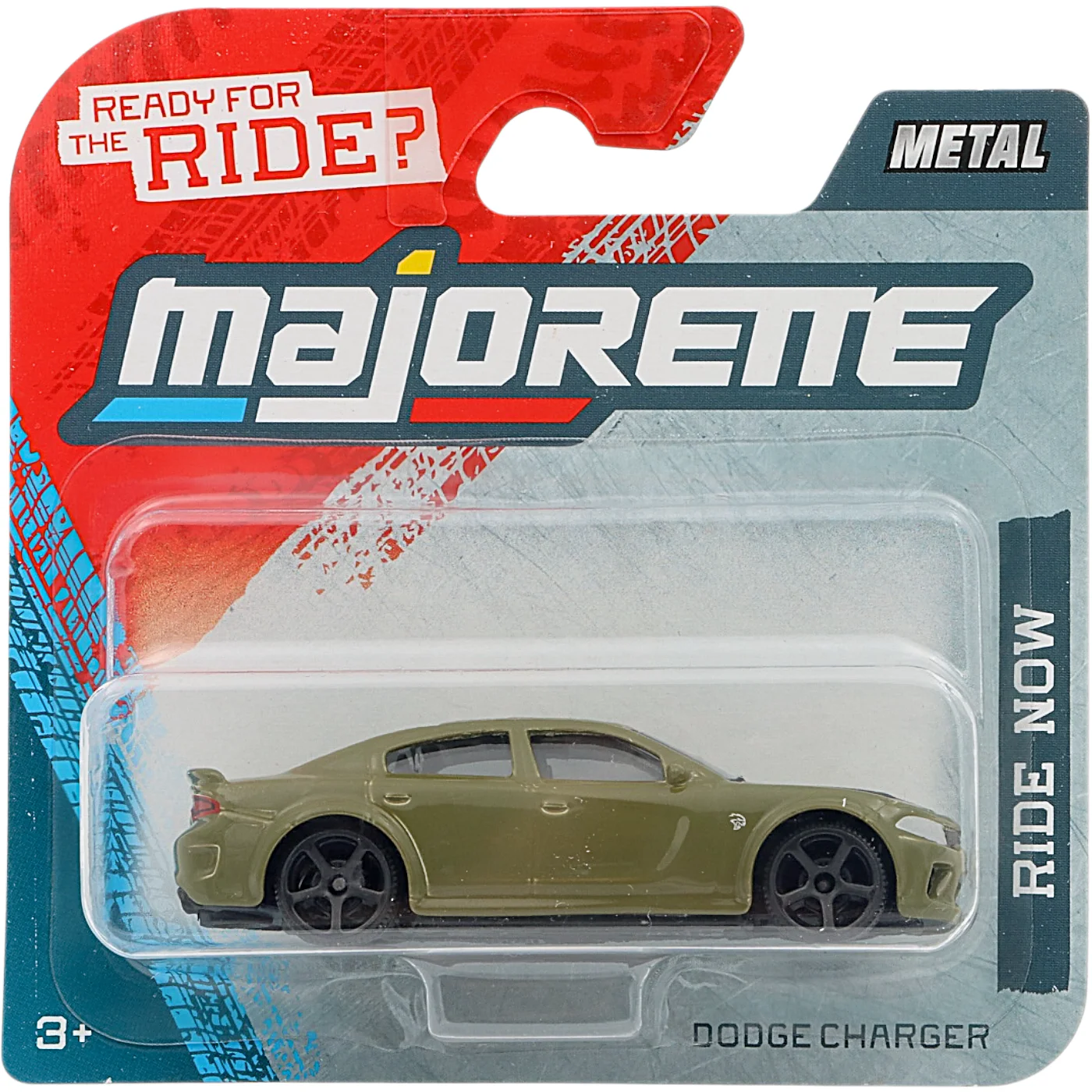 Dodge Charger SRT Hellcat - Grön - Street Cars - Majorette