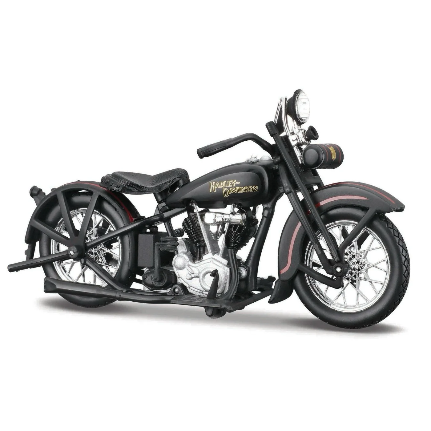 1928 JDH Twin Cam - Harley-Davidson - Svart - Maisto - 1:18