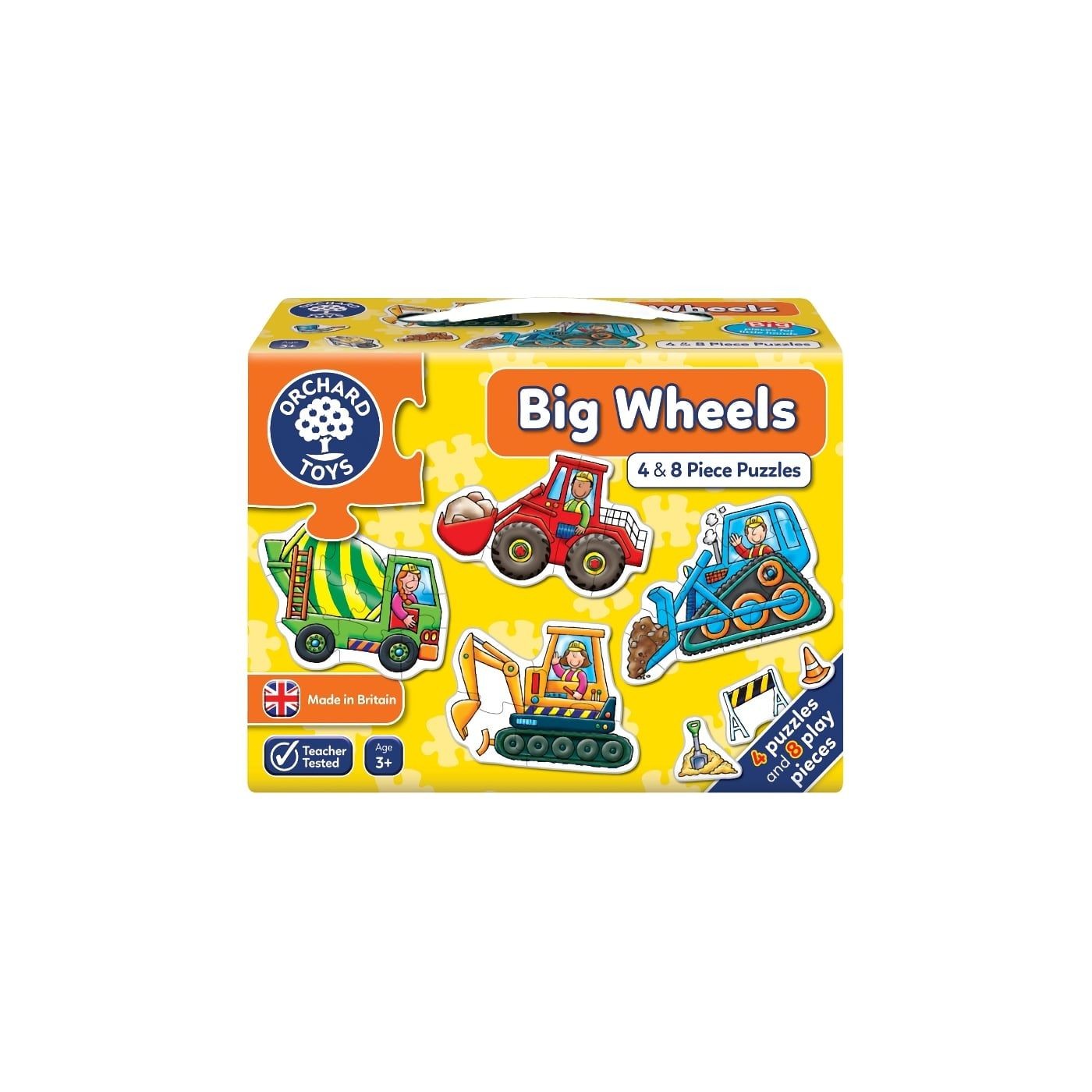 Läs mer om Big Wheels - pussel